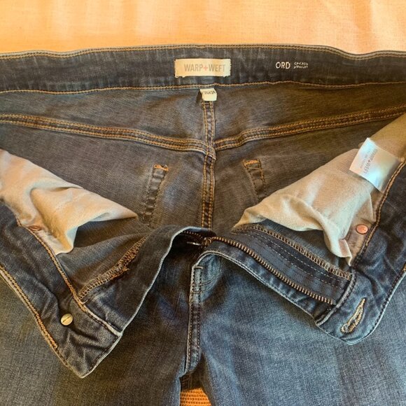 Warp + Weft ORD Chicago Straight Fit Stretch Jeans -- 35 x 34 - Picture 5 of 7
